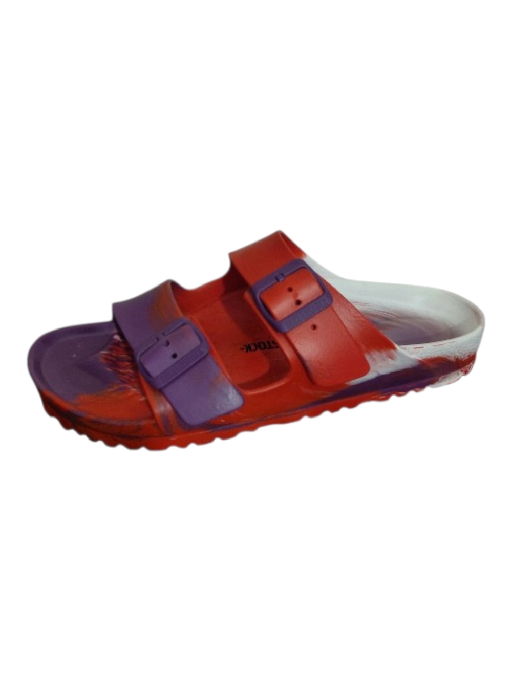 Birkenstock Arizona Eva Multicolor Bright Violet Slide Sandals
